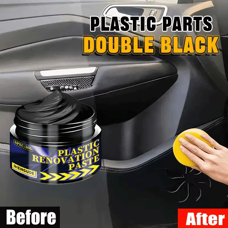 Leather Cleaner Interior - Pemulih Plastik Mobil Kembali Menjadi Hitam