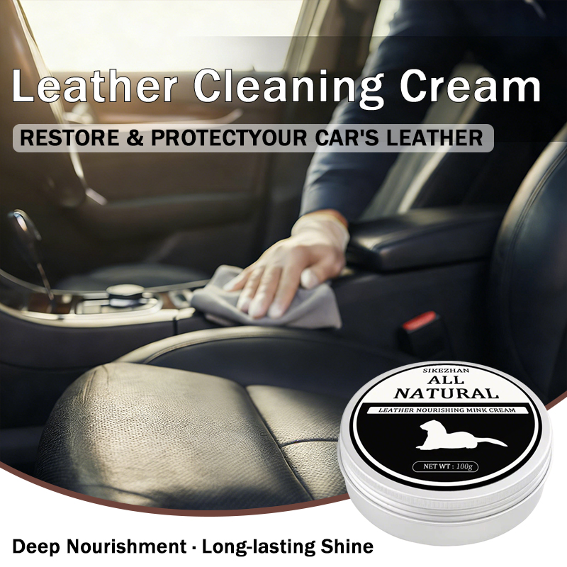 Leather Cleaner Interior - Kondisioner Kulit Minyak Mink Alami 100g