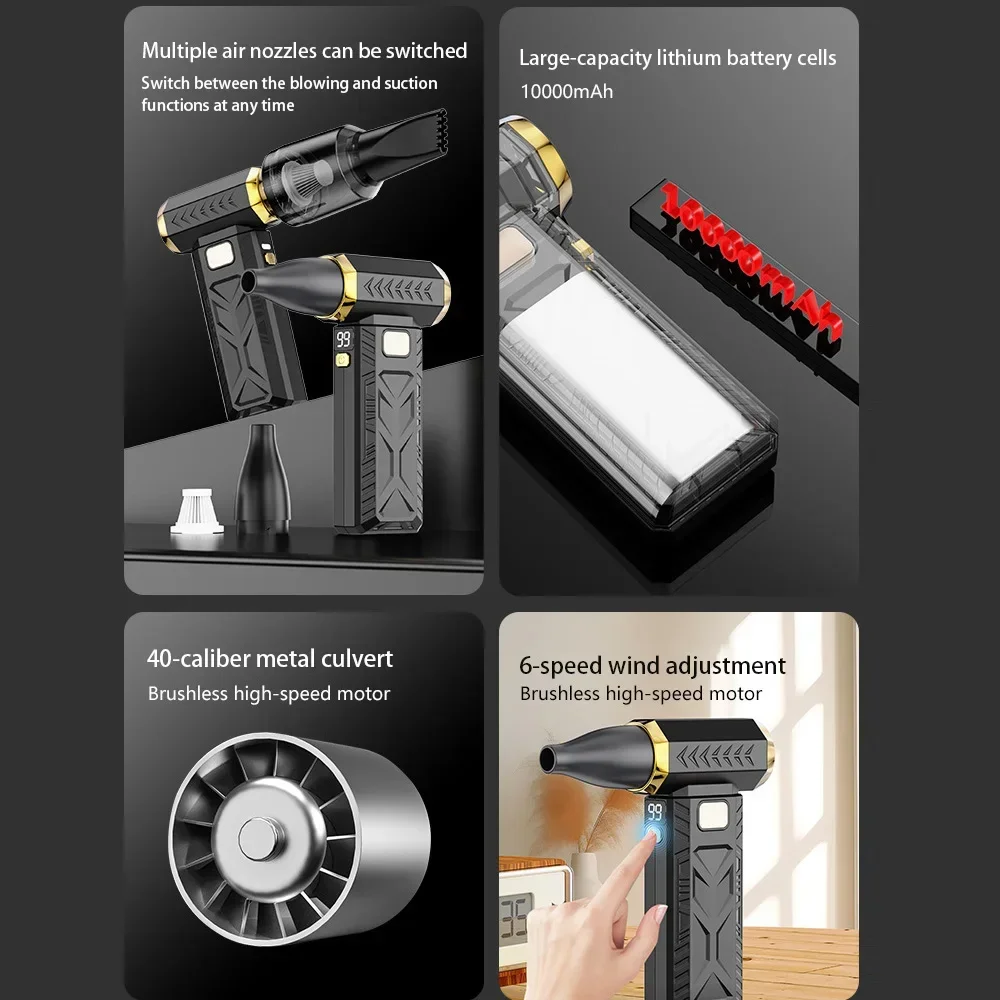 Kipas Jet 400000RPM yang Ditin - Dryer Car Blower ulasan dan harga